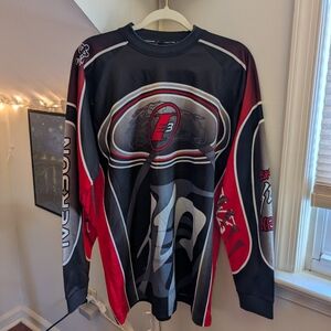 Y2K Reebok Allen Iverson i3 Motorcross Long Sleeve Jersey